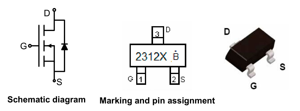 NCEPOWER新洁能MOSFET场效应管NCE2312X